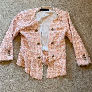 Zara tweed jacket